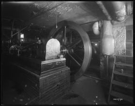 Franklin Street and Varick Street. Francis H. Leggett Co. Building, engine room.