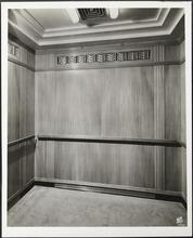 34th Street and Fifth Avenue. McCreery's Store. Interior, elevator cab