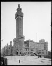 34th Street at the corner of Park Avenue. 71st Regiment Armory.