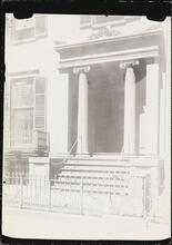 [Entrance to the Brevoort House.]