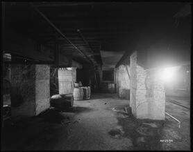 Franklin Street and Varick Street. Francis H. Leggett Co. Building, cellar.