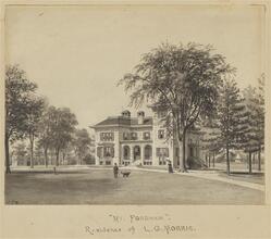 "Mt. Fordham" Residence of L. G. Morris.