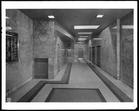 10 West 33rd Street. Remodeled entrance lobby, looking in.