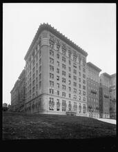 Riverside Drive at the S.E. corner of 99th Street. Clifden Apartment House.
