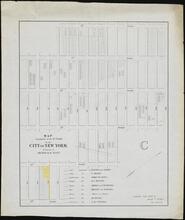 Map of Property in 12th Ward of the City of New York Belonging to Archibald Watt