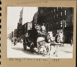[Old stage 5th Avenue and 68th Street.]