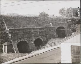 [Embankment of Old Croton Aqueduct.]