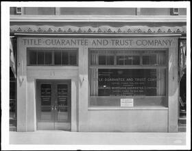 13 East 45th Street. Title Guarantee and Trust Co., exterior view.