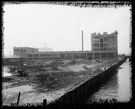 Long Island City. View of factory from N.W.