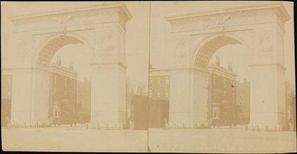 [Washington Square Arch.]