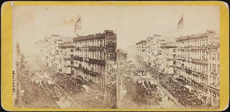 [The funeral of President Lincoln.]