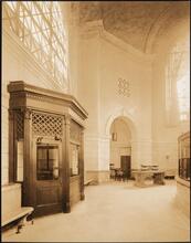 Canal Street and Third Avenue. Citizens Savings Bank. Interior