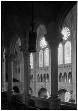 Riverside Church. Vista thru triforium 3.
