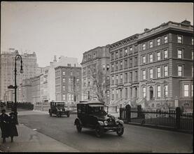 [Park Avenue showing east side of street.]