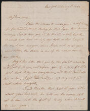 Letter from John Peter De Lancey to Thomas Jones, February 3, 1792