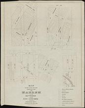 Map of Outlying Lots and Parcels of Land Near Harlem in the 12th Ward of the City of New York Belonging to Archibald Watt