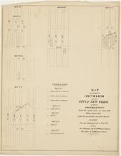 Map of Property in 12th Ward of City of New York of which Archibald Watt Held Legal Title in July 1838, Whilst James Watt held the Equitable Benefits Thereof Covered by Two Dry Mortgages of A. Watt to