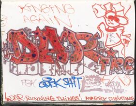 Kinging Again... DAR TRC [Page in DAR TRC's black book.]