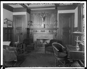 19 East 80th Street. Harry Pelham Robbins residence, den.