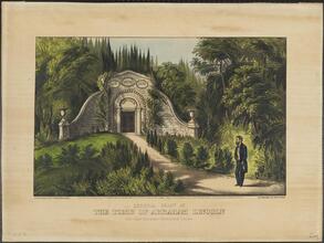 General Grant at the Tomb of Abraham Lincoln.