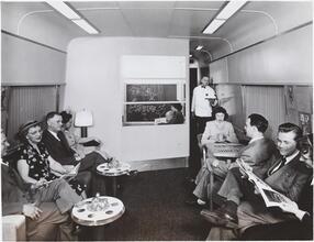 [Recreation car on "The Jeffersonian."]