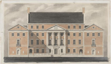 [Museum of the City of New York, elevation.]