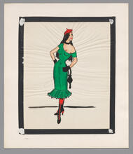 [Costume design for "Fanny".]