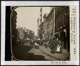 [Mulberry Bend, Looking North, 1888.]