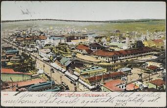 Bird's Eye View, Coney Island, N. Y.