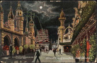 Interior View of Luna Park, Coney Island, N.Y.