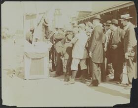 Coney Island, General Views [Side-show Booth].