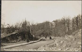 Riverside Drive, north from 165th St., New York.