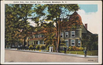Caton Ave., Cor. Ocean Ave., Flatbush, Brooklyn, N. Y.