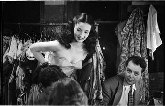 Show Girl [Rosemary in the dressing room.]