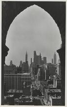 Lexington Ave. through Loggia Arch of Barbizon Hotel