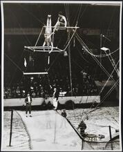 [Acrobats at a circus.]