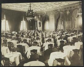 Hotel Biltmore, Interiors, Dining rooms.