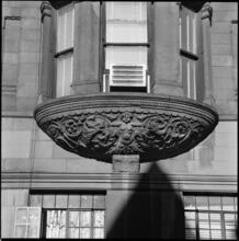 [Detail of ornament on building façade.]