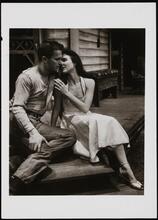 [Ralph Meeker as Hal Carter and Janice Rule as Madge Owens in "Picnic".]