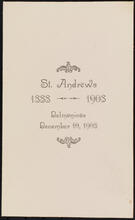St. Andrew's 1888-1908