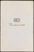 [The Engineers Club second annual banquet.]