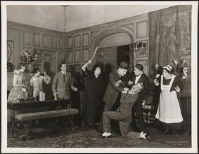 ["Buy, Buy, Baby" theater still.]