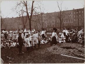 Tompkins Square Park, Arbor Day, Children.