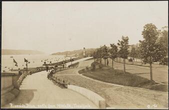 Riverside Drive, north from 140th St., New York.