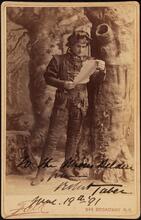 [Robert Taber as Orlando in "As You Like It".]
