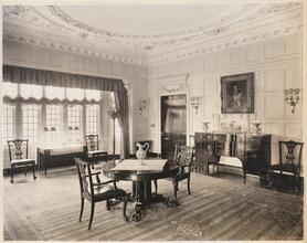 S. C. Millett Residence, Irvington, N.Y. Dining room