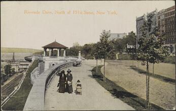 Riverside Drive, North of 151st Street, New York.