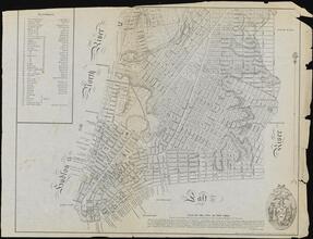 Plan of the city of New - York, drawn from actual survey.