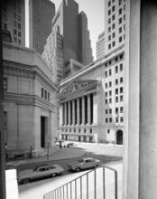[Morgan Guaranty Trust Company building and the New York Stock Exchange.]