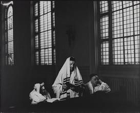 Montefiore Hospital, Orthodox Jews Holding Prayer Servives in the Chapel.